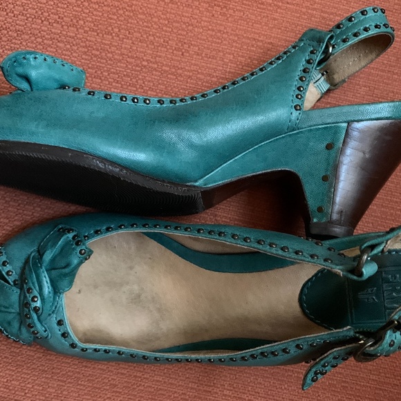Frye slingback peep toe sandals - Picture 11 of 12